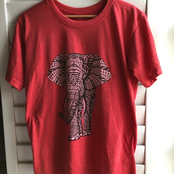 Thailand red elephant shirt - Picture 3 of 6
